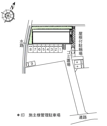 ★手数料０円★和泉市伯太町　月極駐車場（LP）